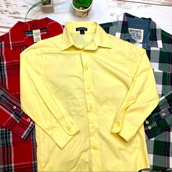 brothers Other - Brothers/George Button Down Dress Shirt Bundle Sz 8